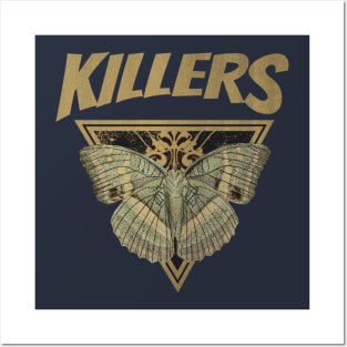 Killers // Fly Away Butterfly Posters and Art